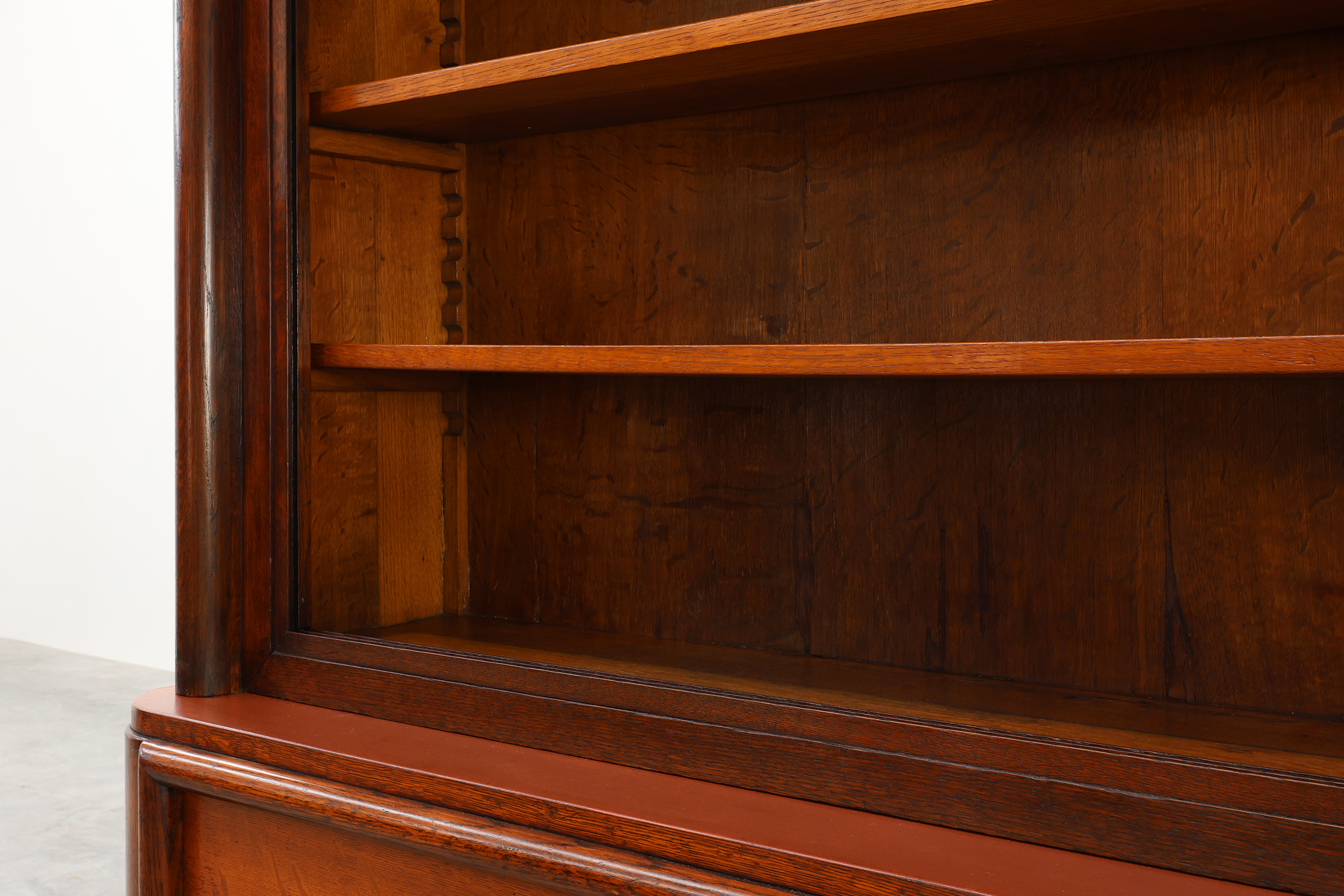 Large Art Deco Apothecary Cabinet Attr. to De Coene, Belgium ca. 1920thumbnail